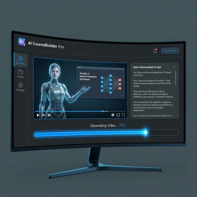 AI builds the course